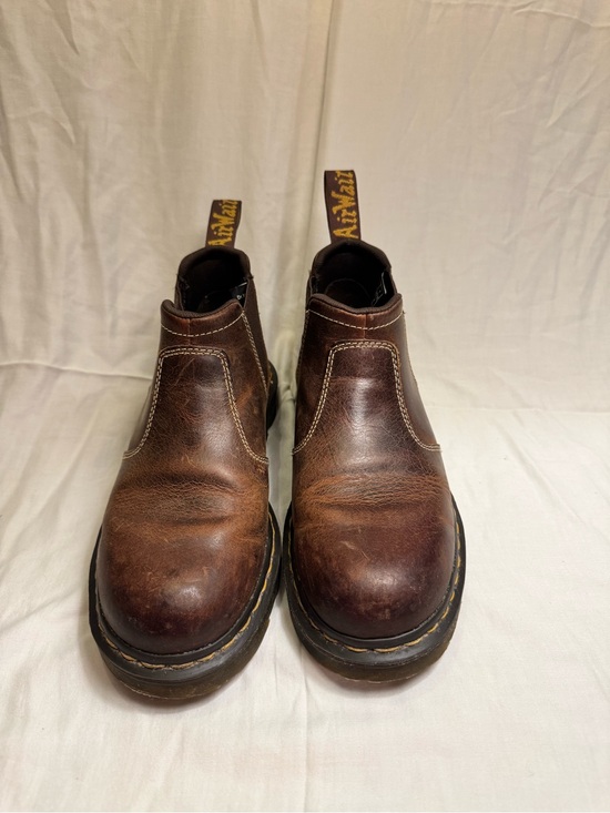 Dr. Martens Other - Dr. Martens Brown Leather Chelsea Work Boots Men’s [Size 7/ Woman’s 8]